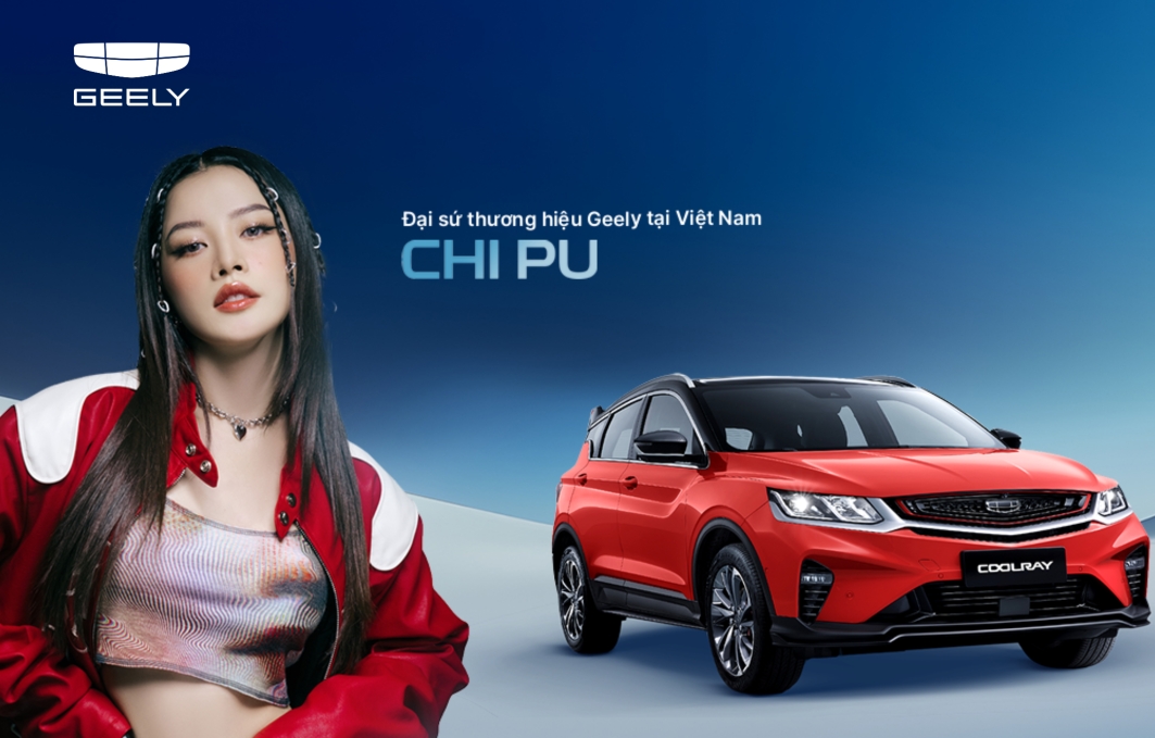 Đại sứ thương hiệu Geely Bình Thuận Chi Pu
